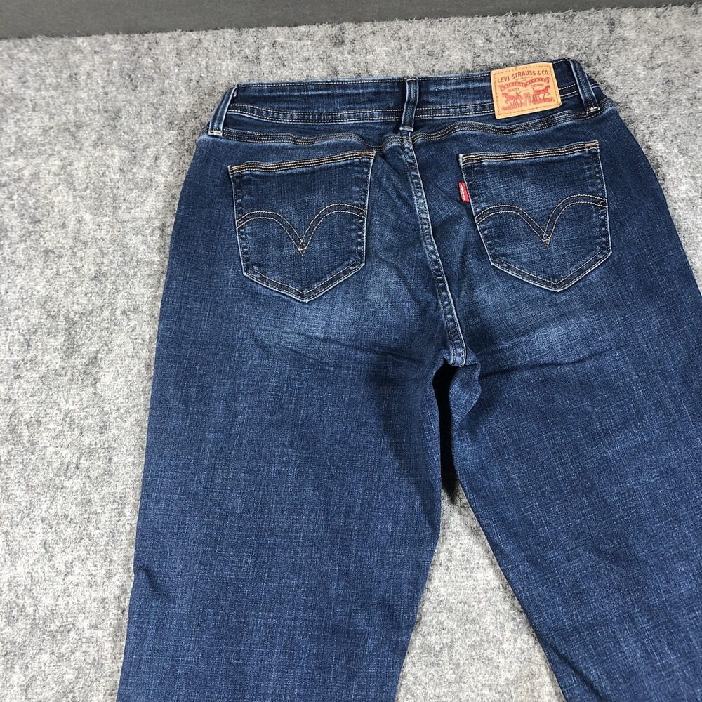 Levi's 529 Curvy Bootcut Jeans Womens 12 Blue Medium Wash Stretch Denim - Picture 13 of 16